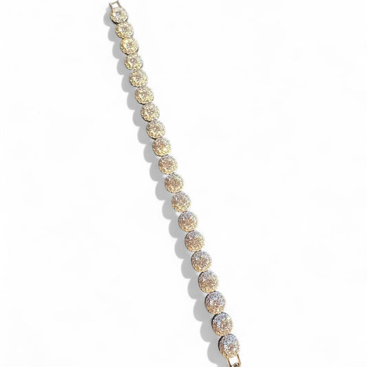 Zirconia Tennis Flex Bracelet