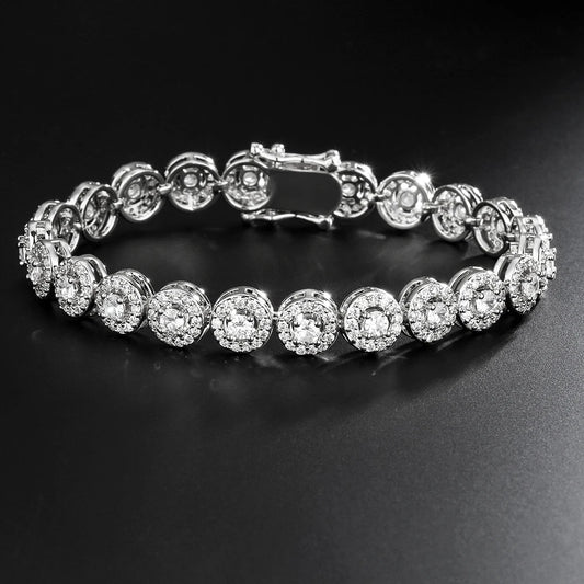 Zirconia Tennis Flex Bracelet