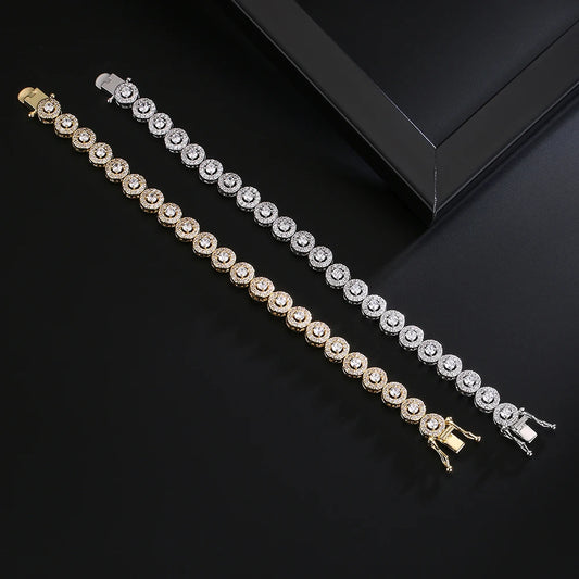 Zirconia Tennis Flex Bracelet